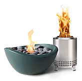 Tabletop fire pits